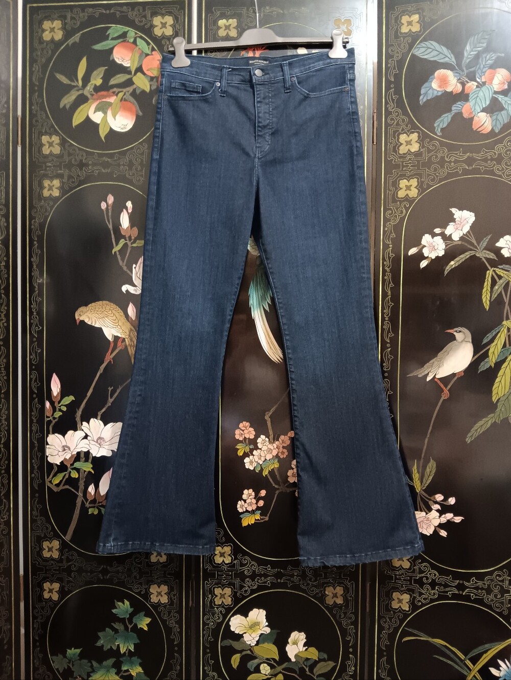 Banana Republic Dark Blue Women's Stretch Bootcut Jeans